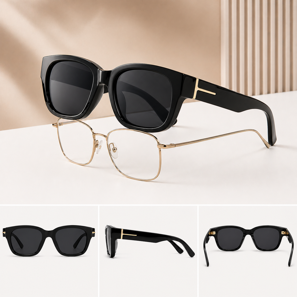 🕶️ Clip-On Sunglasses – For Glasses Wearers